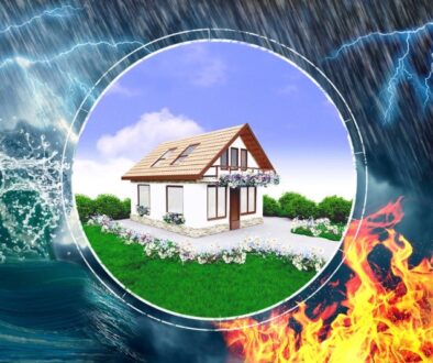 Home with water or fire damage - Stadry Roofing & Restoration