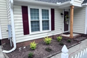 Gutter job on a single-story property