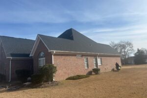 Roof replacement on a property in Ayden